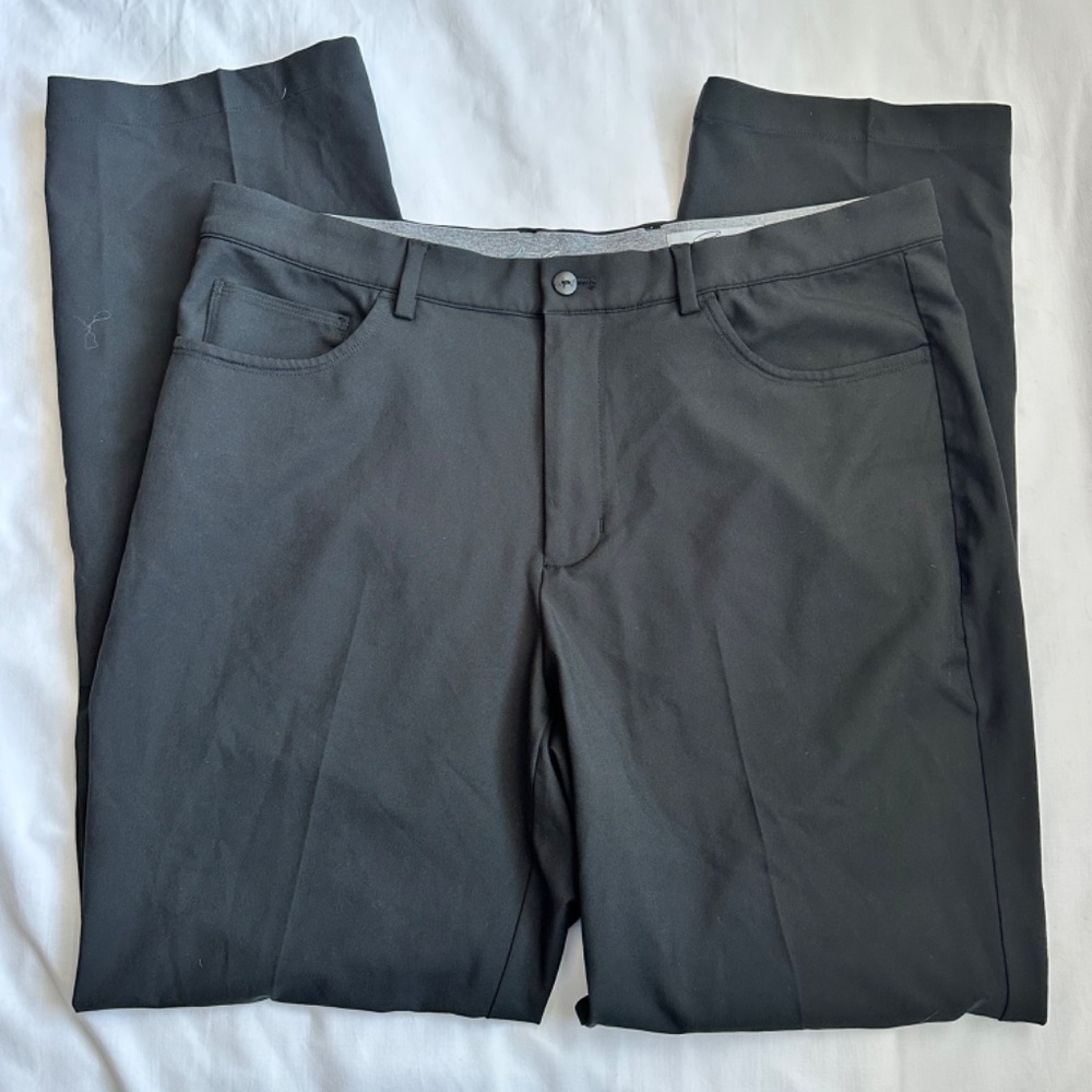 Greg Norman 36x32 Performance Black stretch lightweight casual pants